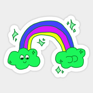 The End of the Rainbow Sticker